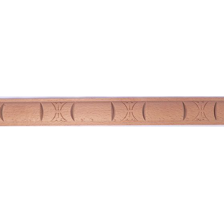 Egg wood trim Solid beech hand-carved Contemporary Modern Wood molding wooden carving indoor decoration Ceiling decoration