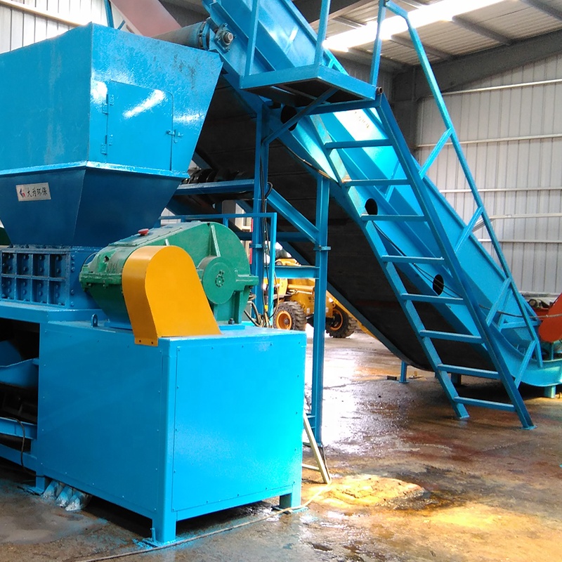 Мусорный пластик большой материал Twin Shaft Shredder, Twin Shaft Waste пластиковый измельчитель