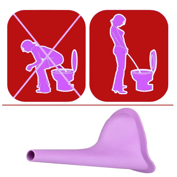 2021 wholesale outdoor Children/adult portable women urine funnel toilet urinal female urinal