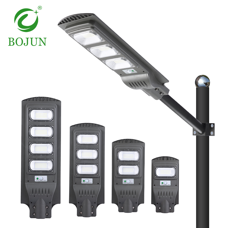 30w Streetlight High Lumen Outdoor Highway SMD 30w 60w 90w 120w 150w All In 1 Integrated Solar Streetlight