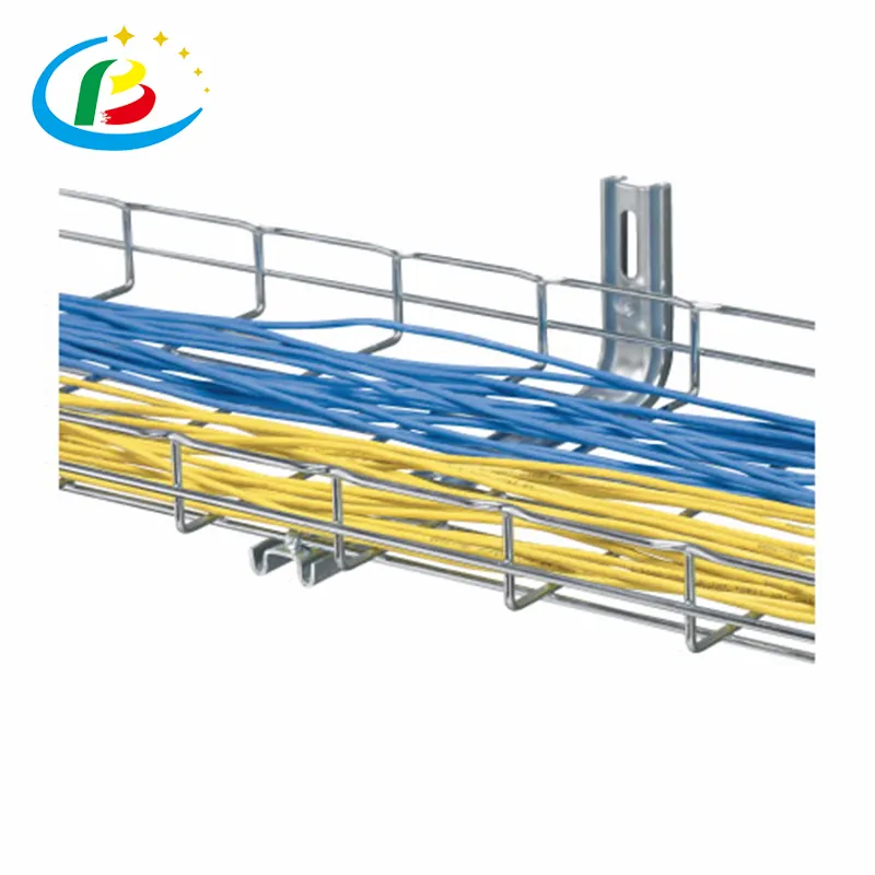 Zinc Plated/Hot-Dip Electro Galvanized stainless Steel Bracket Wire Mesh Cable Tray Manufacturers Price List