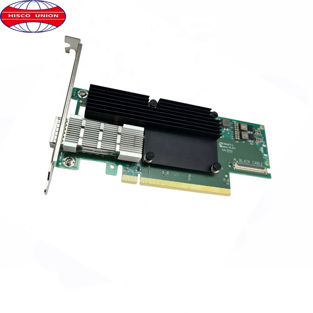 MCX653105A-HDAT для Mellanox ConnectX-6 VPI адаптер карты, HDR IB (200 ГБ/сек.) и 200GbE, с переключением между дальним-порт QSFP56