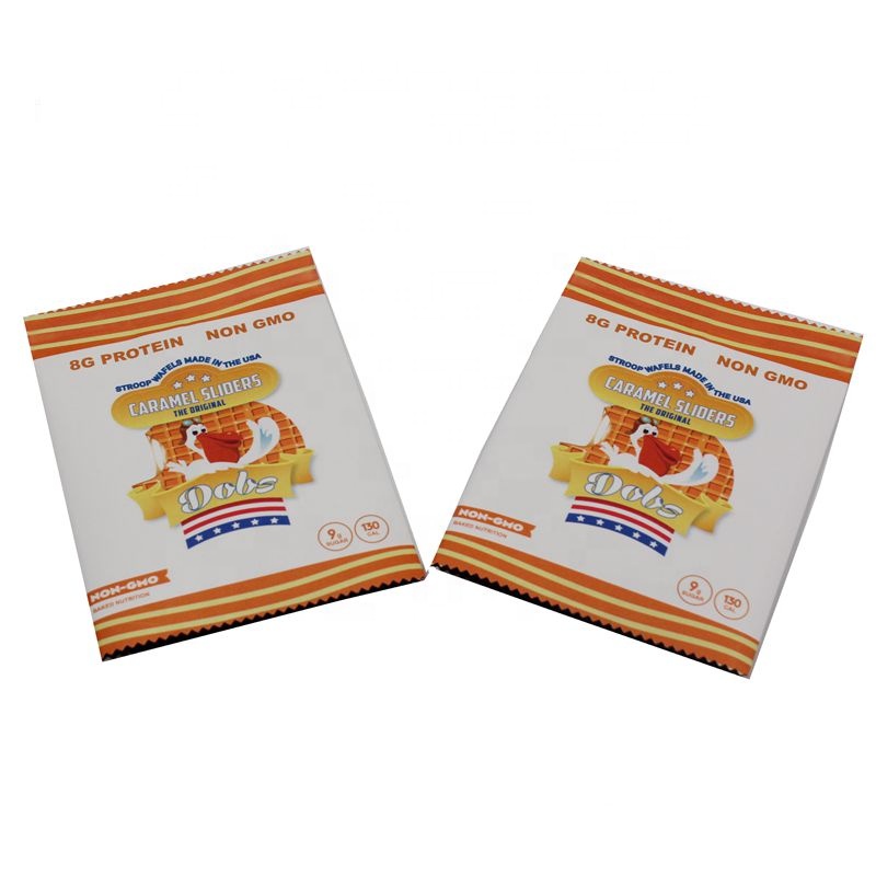 Custom design Foil Lined Paper Packaging Snack Odor Proof Bag