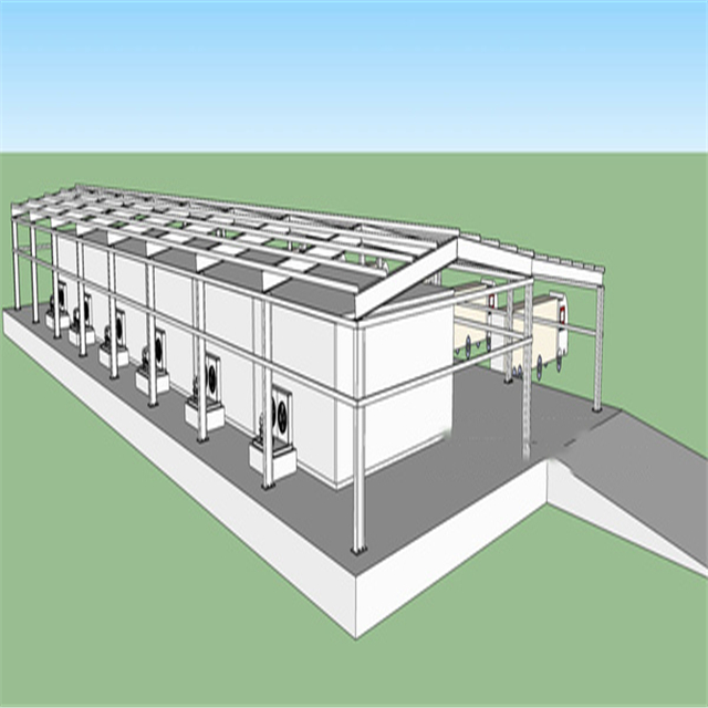 Prefabricated steel structure warehouse cold storage with high quality and low cost