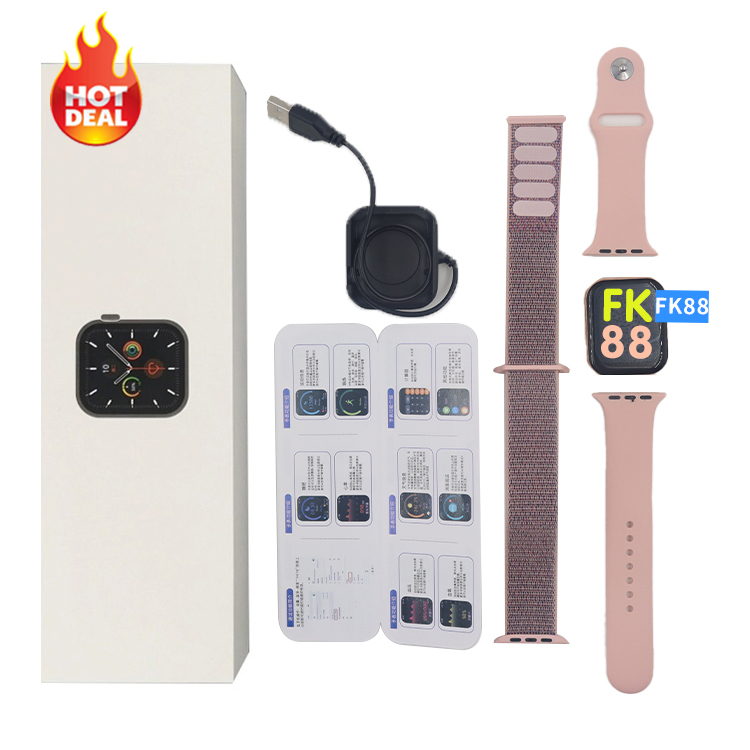 Горячая распродажа! Смарт-часы FK 88 Series 6 с двойным ремешком, Bluetooth FK88, Смарт-часы Reloj Inteligente Iwo FK88, Смарт-часы