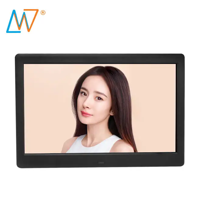 Multi Functional Hd Video Advertising 10.1 Inch Electronic Digital Photo Frame With Usb Driver