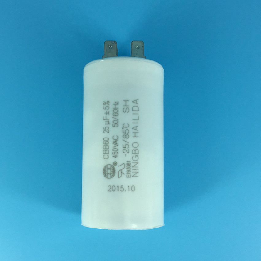 25 мкФ 450v cbb60 sh конденсатор двигателя