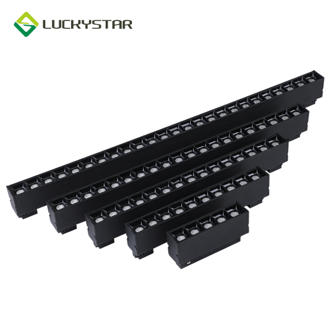 new trend 48V 6W 18W linear spotlight surface recessed pendant magnetic track light magnetic track light system led track light