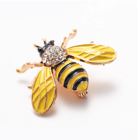 Animal Brooch Pins For Women Bling Rhinestone Bee Spider Brooches Dragonfly Brooches Pin Jewelry Wedding Party Bijoux Best Gift
