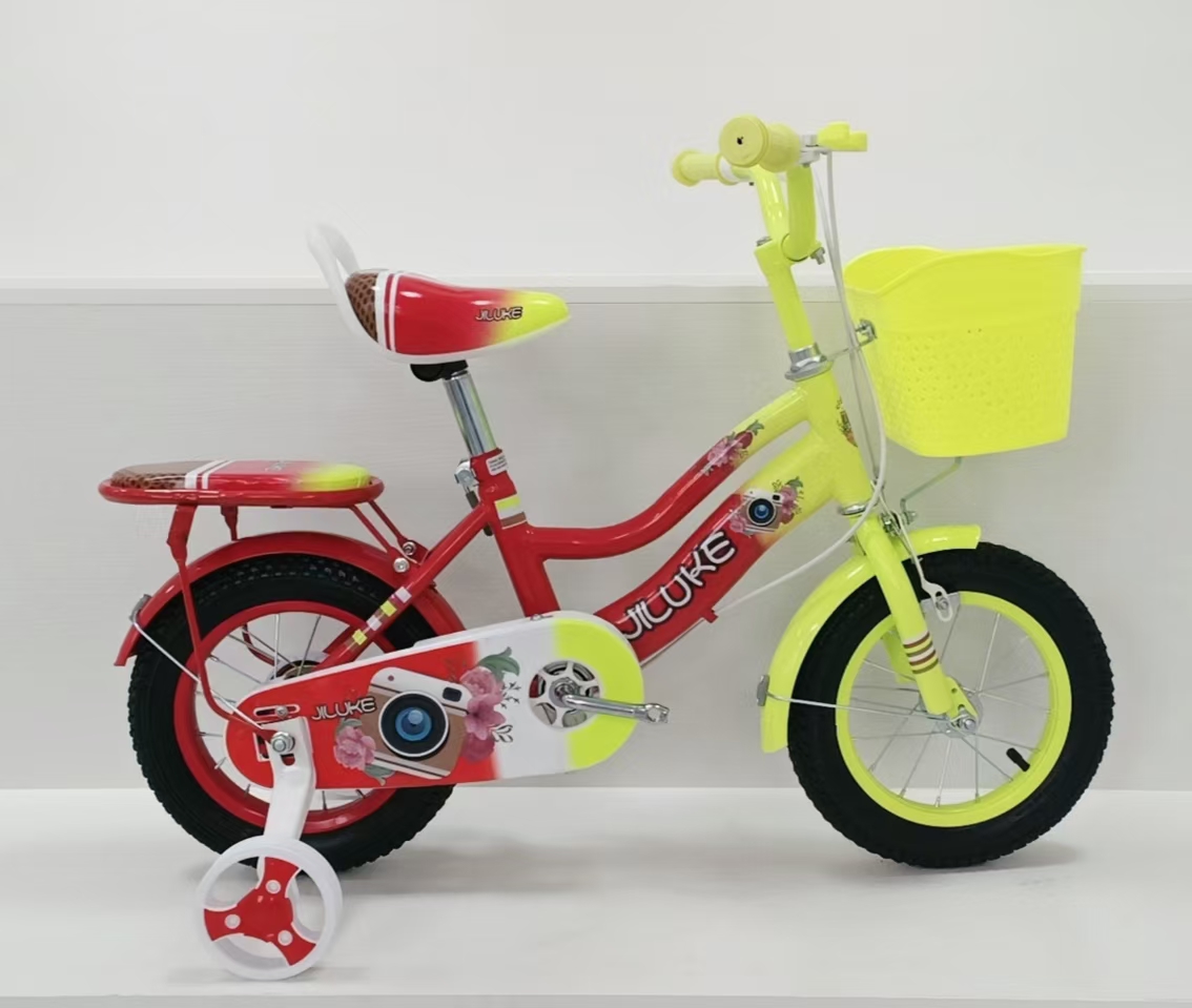 2025 High Quality Multi-Color Girls' Bicycle Beautiful Design 12 Inch 16 Inch Bicycle for 5 to 7 Years, Cycle for Boys and Girls