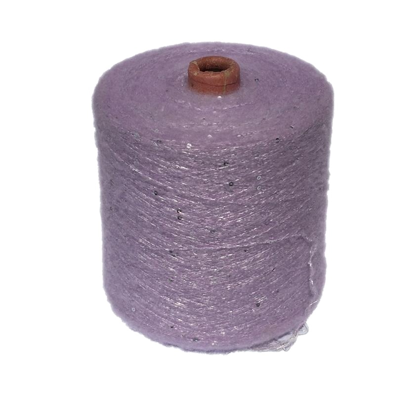 Acrylic mohair metallic lurex fancy sequin yarn brushed sequin yarn for knitting