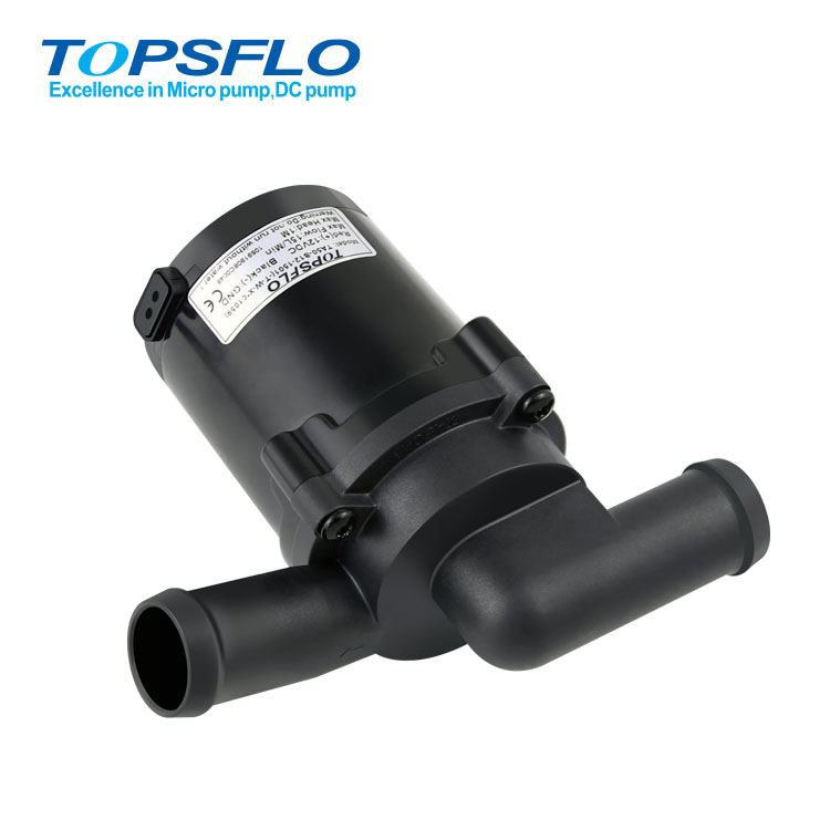 TOPSFLO 12V или 24V DC бесщеточный Электрический Автомобиль Мотоцикл охлаждающий насос
