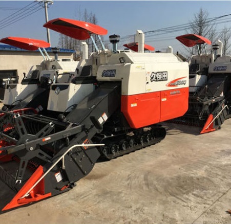 Высококачественный бывший в употреблении рисоуборочный комбайн kubota harvetser 90% новый японский бренд kubota для продажи