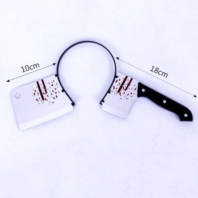 2021 new trend Horrible handwear funny Halloween hair hoop Simulation trickery headband halloween funny headband for party