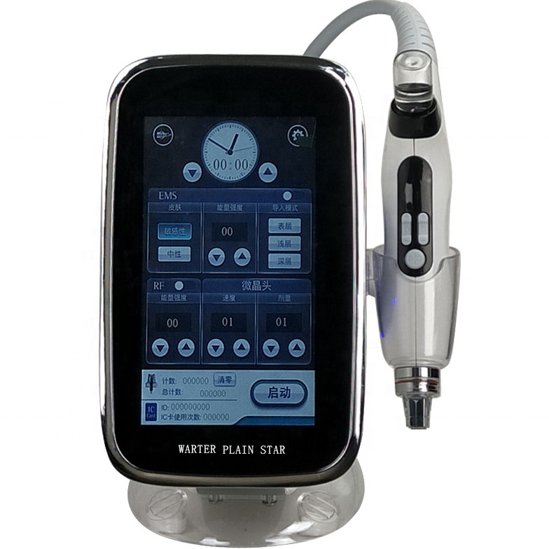 Готовый к отправке 3 в 1 косметическое оборудование EMS + RF + Nano Meso без иглы для мезотерапии