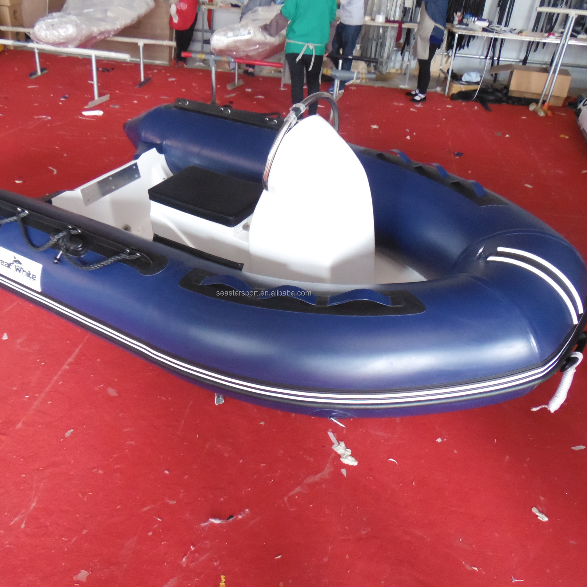 Модная надувная лодка Jockey Rib для спорта на открытом воздухе