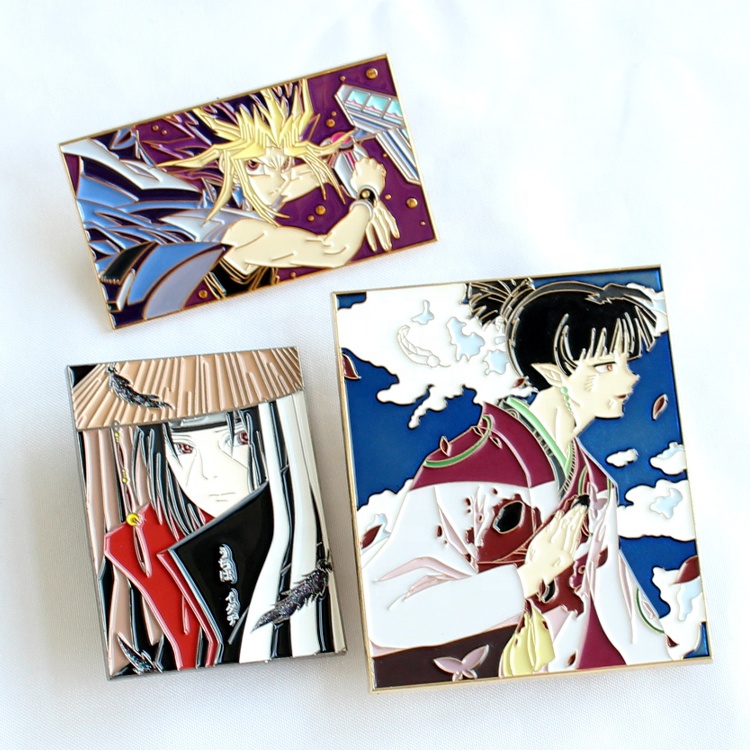 KunShan China factory Badge Maker Custom Enamel Pin Badge Anime Pin For Business