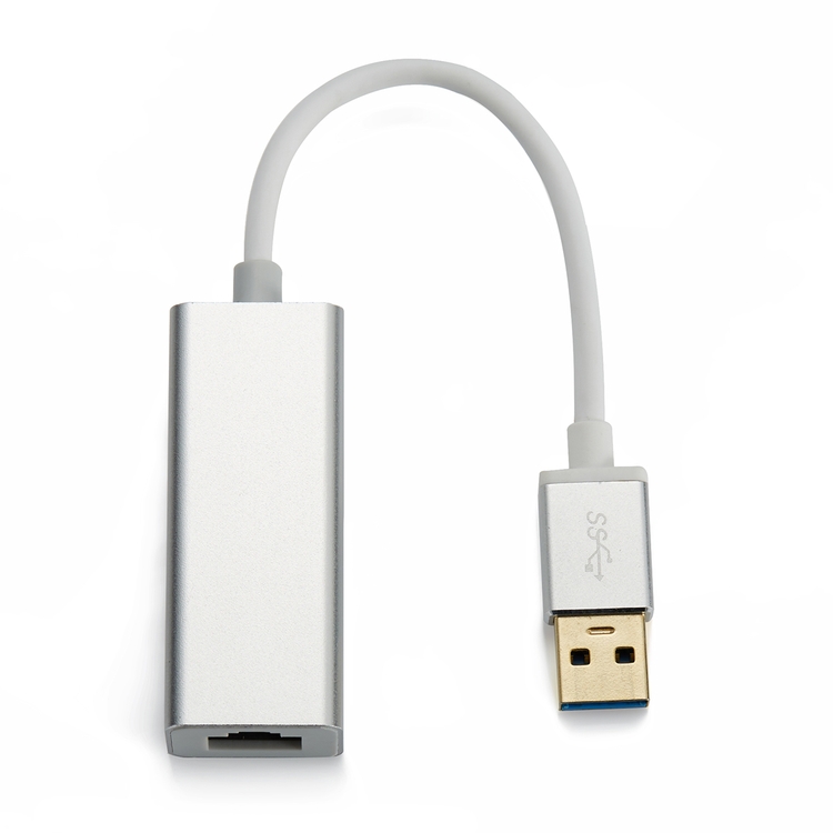 Hot Selling USB Ethernet Adapter Aluminum USB 3.0 to Network Gigabit RJ45 LAN 10/100/1000 Mbps Adapter Converter