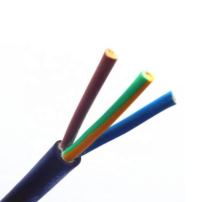 MY-3X16+1x10 mine flame retardant rubber cable mobile soft rubber sheathed cable