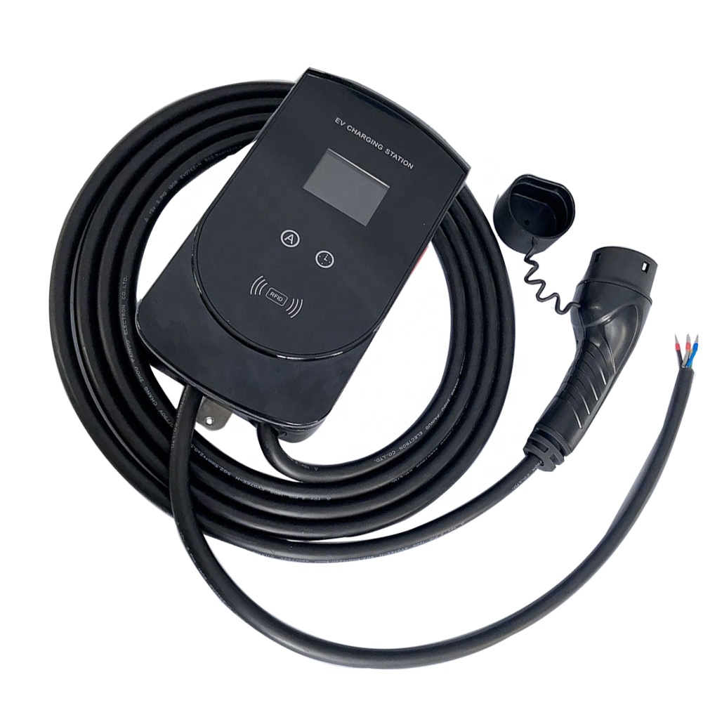 Силовая фабрика IEC 62196 type2 трехфазный 16A EV настенное зарядное устройство 11 кВт