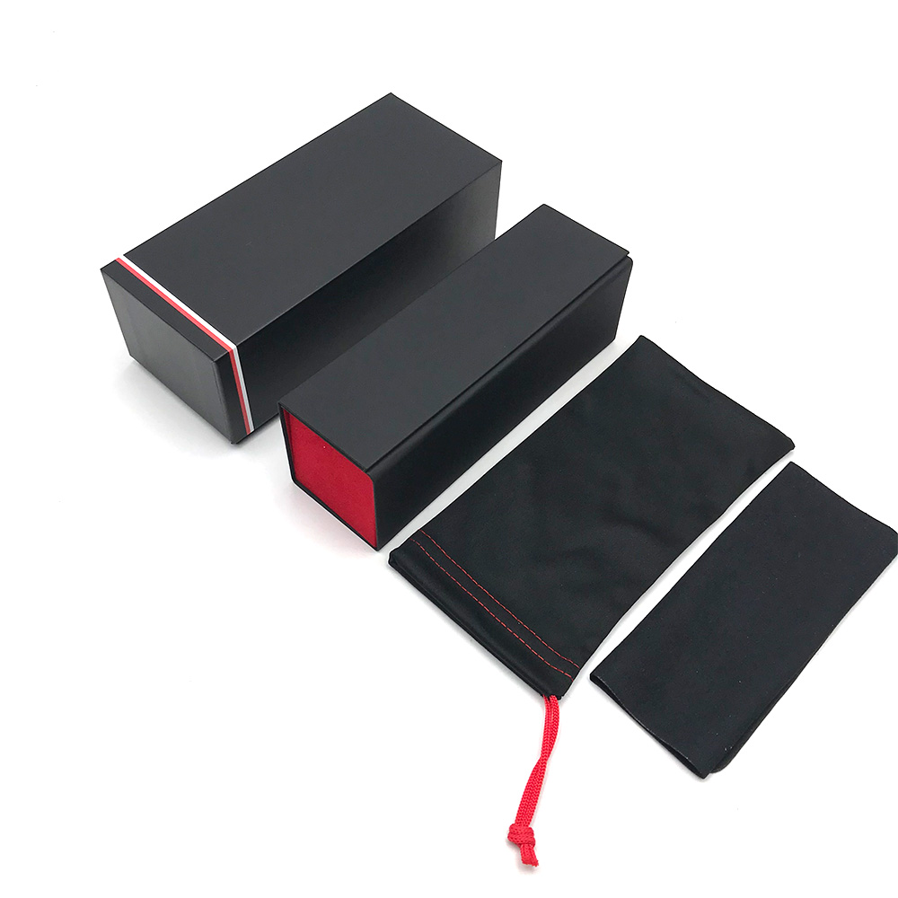 Foldable rectangle sunglasses case folding sunglasses case