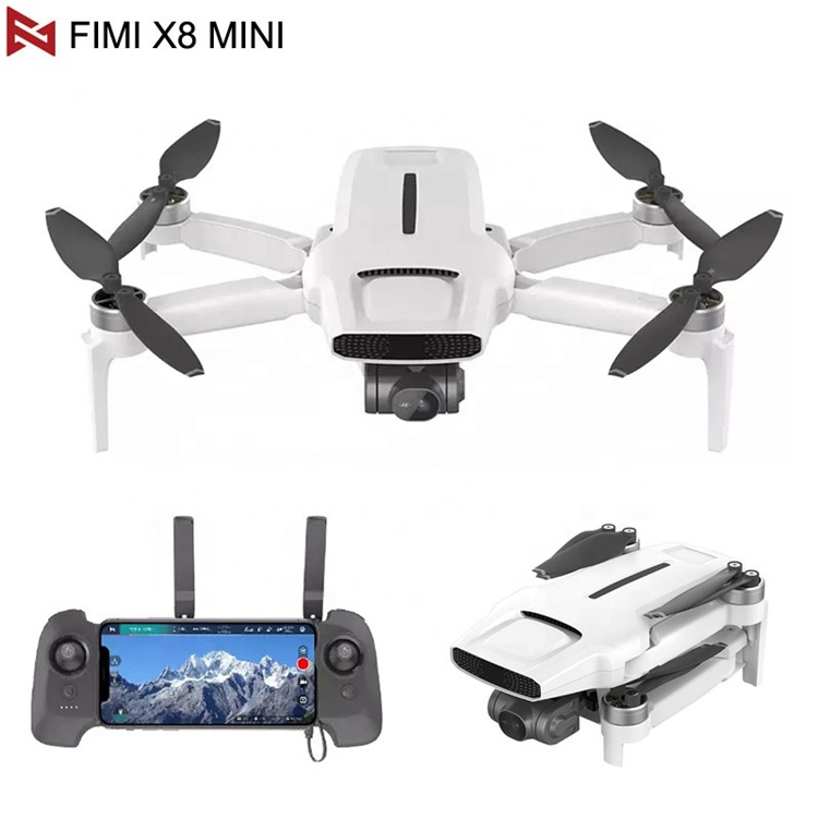 2021 New GPS Remote control FPV 3-axis Gimbal 8km 4k Professional Mini Drone Quadcopter RC Helicopter Camera Drone FIMI X8 Mini