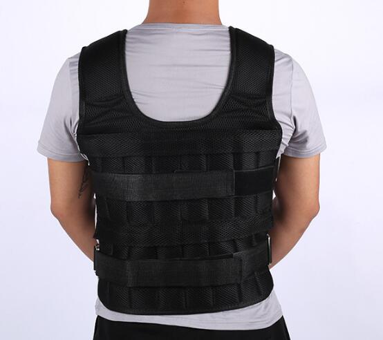 ecowalson 20KG Loading Weight Vest For Boxing Weight Training Workout Fitness Gym Equipment Adjustable Waistcoat Jacket Sand