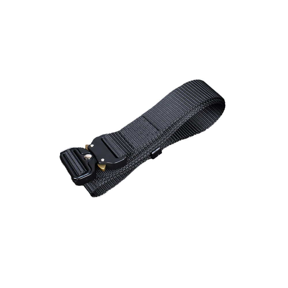 TONMO Camouflage Custom Package Durable Tactical Accessory Belt Metal Buckle Elastic Loop Polyester Material 120cm for Men