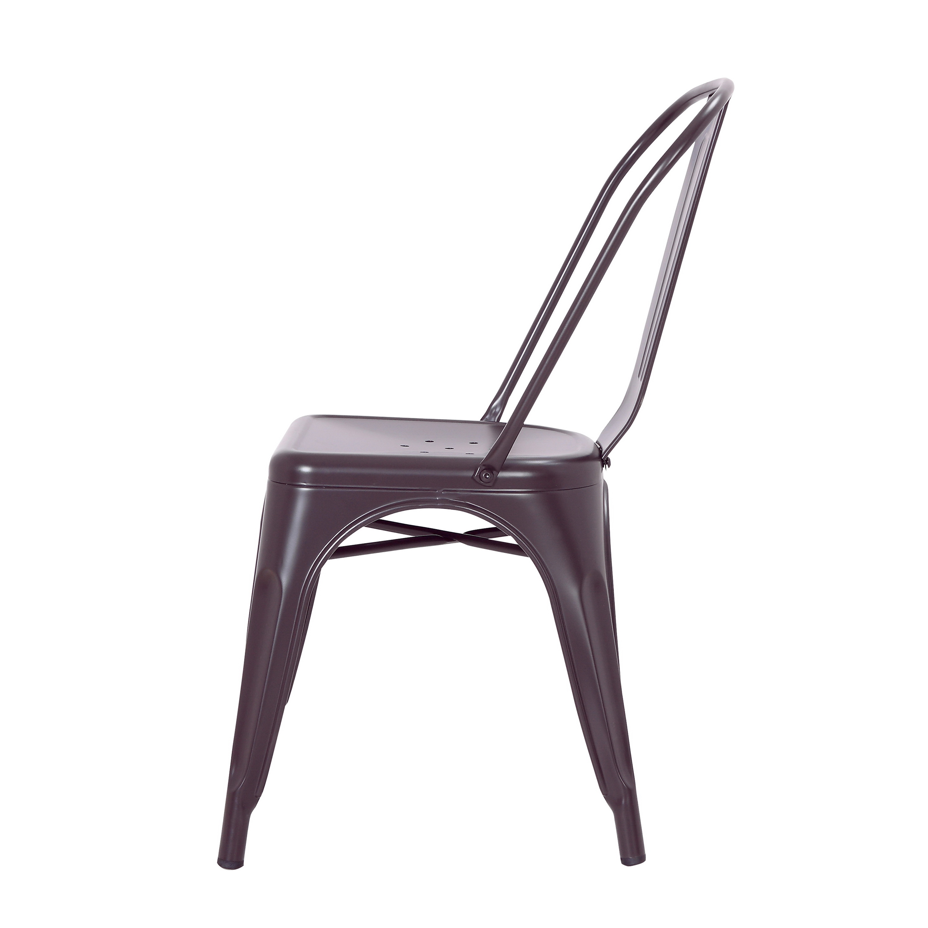 new style free sample best price european aluminum kitchen iron dining chair