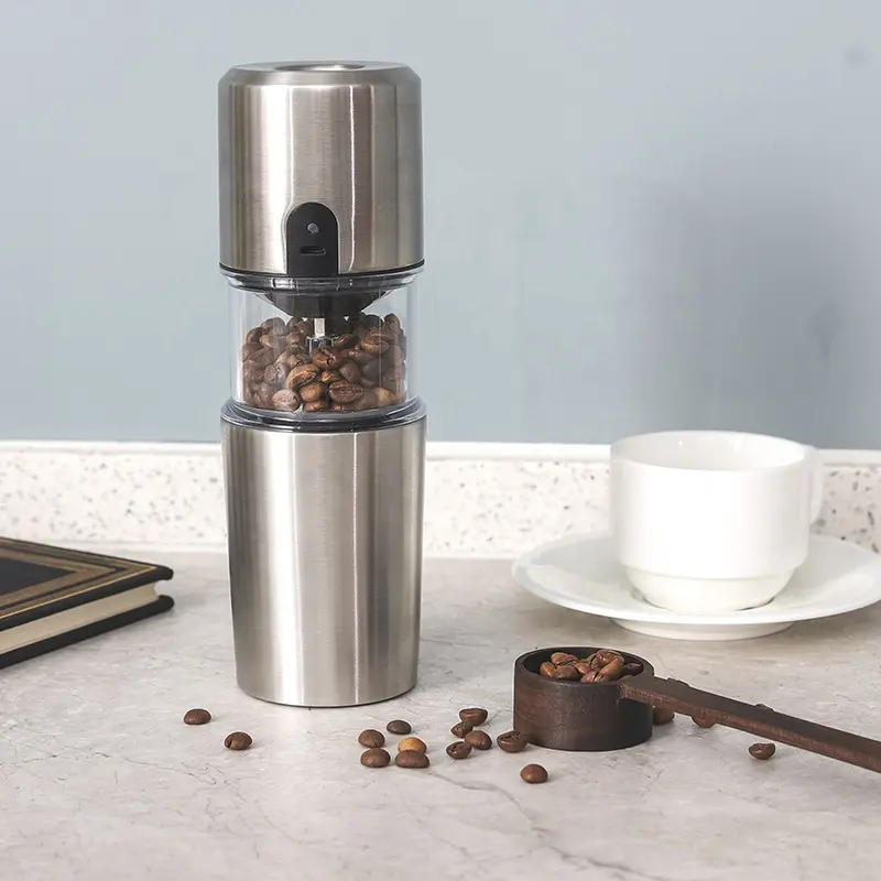Amazon hot selling coffee tools Automatic USB Rechargeable Coffee Grinder electric