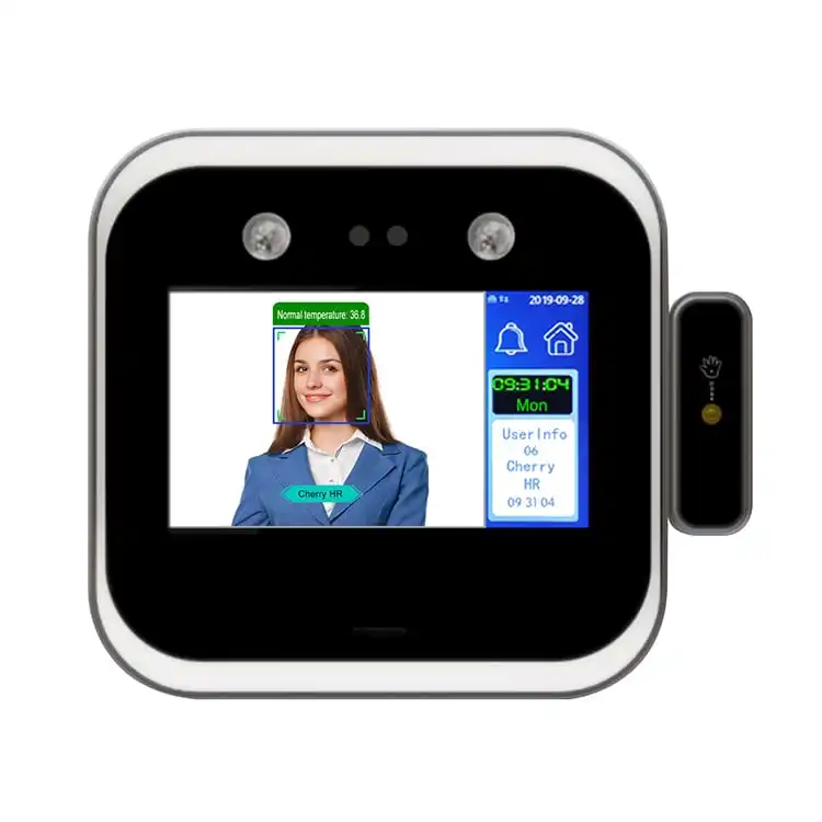 Timmy wrist Celsius & Fahrenheit sensor intelligent face recognition sdk time keeper biometric device