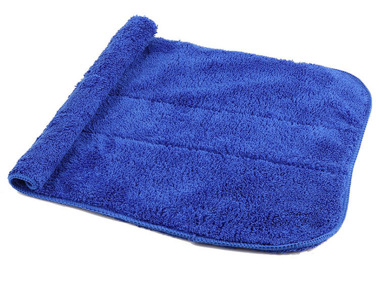 Thick double-sided microfiber floor mop cleaning cloth
