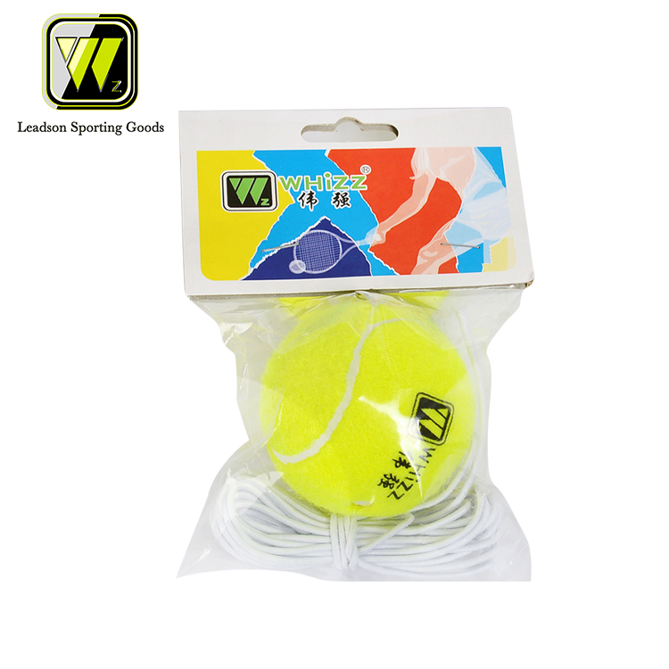 WHIZZ manufacturer training tennis ball with nylon rope