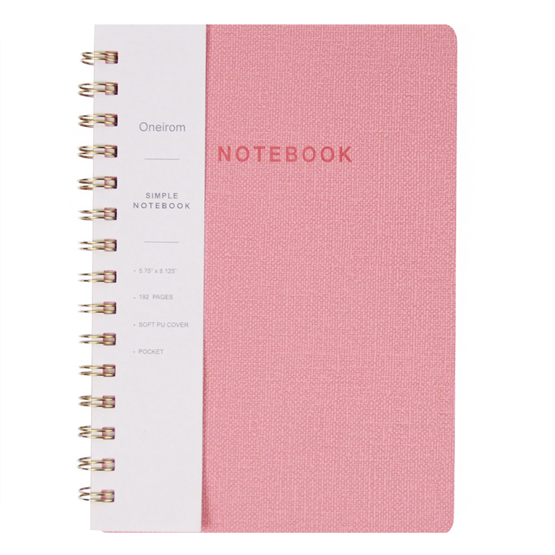 High Quality Stationery Office A5 School Supplies Notebook Advanced Custom Student Printing Spiral Notebook