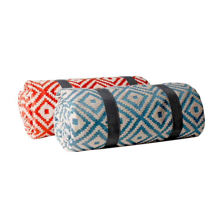 Picnic Blanket очень большой песок хлопчатобумажный материал водонепроницаемый портативный складной пляжный коврик надувной матрас для кемпинга туризм фестивалей