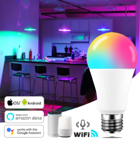 Wi-Fi BLE remote control миллионов цветов Сменные окружающей среды Смарт лампочки световой игровая комната вспомогательный Фэнтези игровая комната