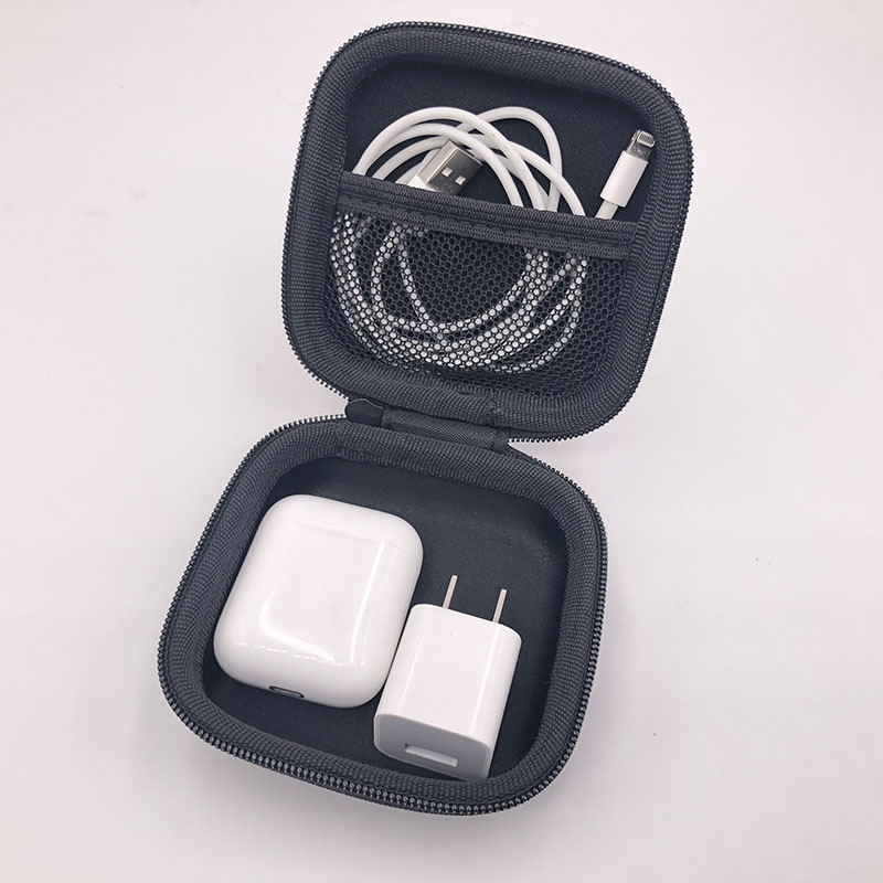 Твердый переплет маленькая сумка для переноски сумка для Airpods Pro с подошвой из материала ЭВА наушники вкладыши чехол для Airpods