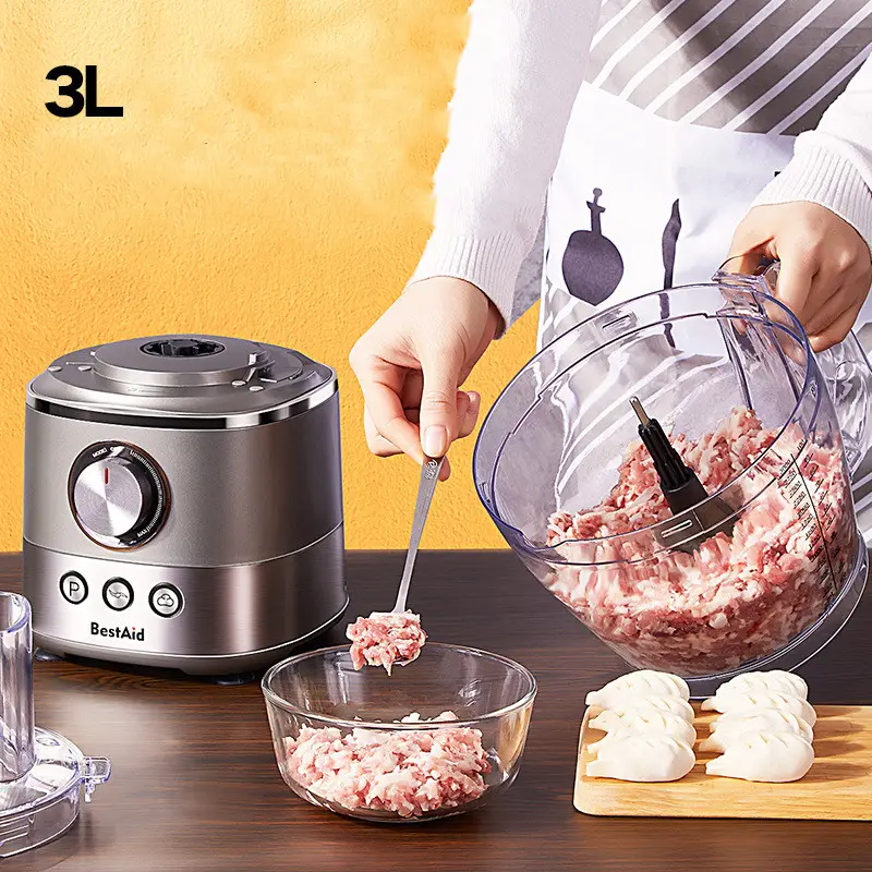 Direct Manufacturer Household Meat Mincer Slicing Slicing Knead Dough With Multi-function