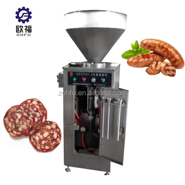 hot dog pneumatic maker sausage filling machine filler electric sausage stuffer fully automated sausage making machine price