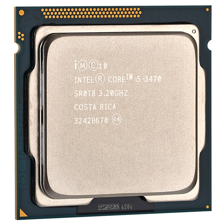 Для процессора Intel Core i5-3470 3,2 GHz четырехъядерный процессор 6M 77W LGA 1155