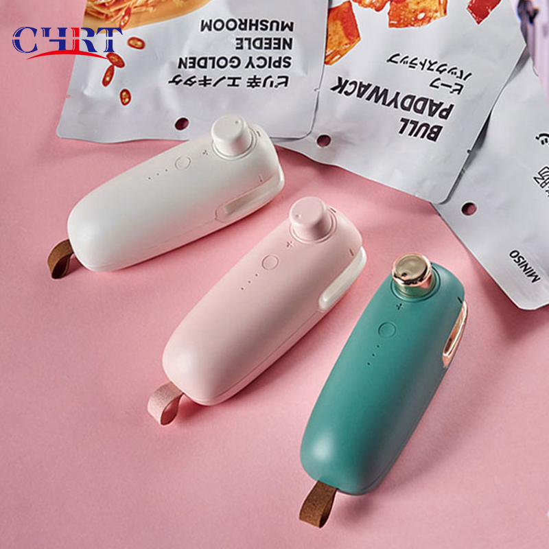 Лидер продаж на Amazon, бытовой кухонный инструмент с Usb-зарядкой, горячий упаковщик пакетов, тепловая машина, пластиковый мини-упаковщик пакетов
