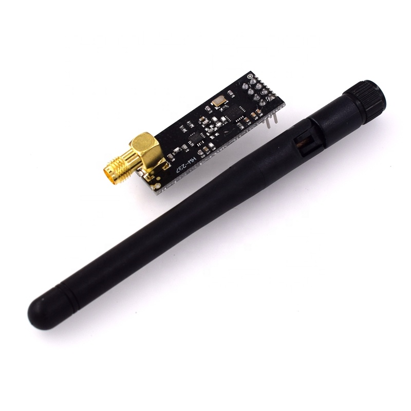 Беспроводные модули дальнего действия 2,4 ГГц 1100 метров NRF24L01 + PA + LNA Wi-Fi модуль с антенной