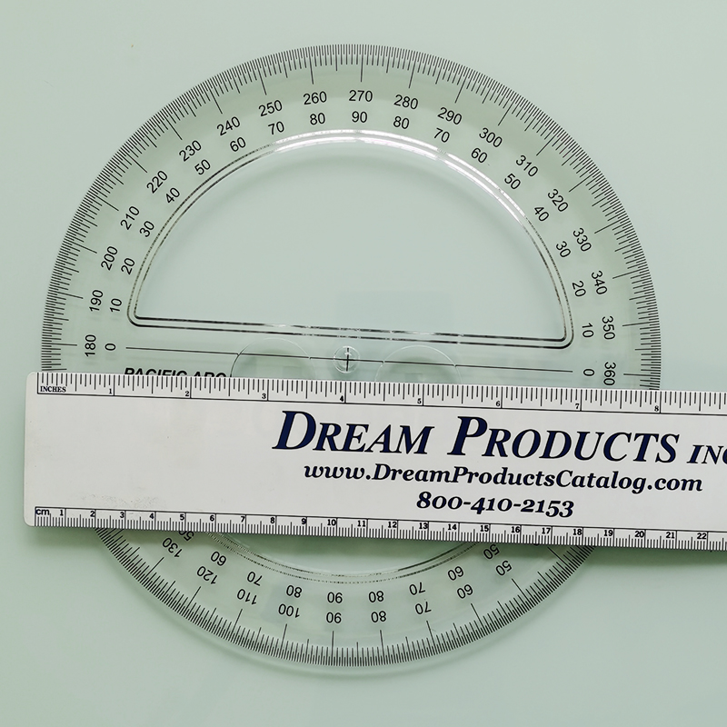 20cm 8 Inch 360 Degree Protractor Circle protractor Angle Measure