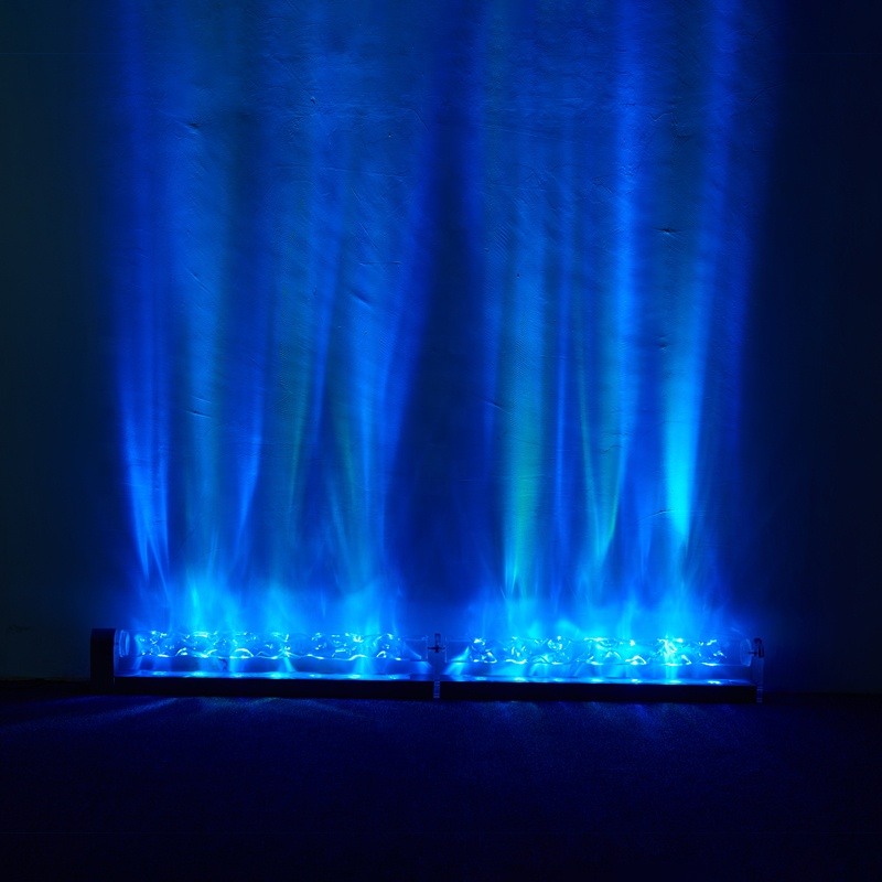 Wholesale 3D Dynamic Water Pattern Light Bar KTV Living Room Background Atmosphere Wall Light Washer Ripple LED Wall Sconces