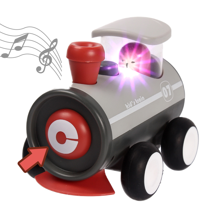 High quality baby gift Baby Toy Car Push and Go friction toy vehicle kids Pocket train toy