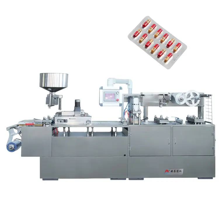 Pharmaceutical Blistering Machine Pharmaceutical Hot Sealing Blister Packing Machine For Packaging Medical Material Disposable Injection Syringes