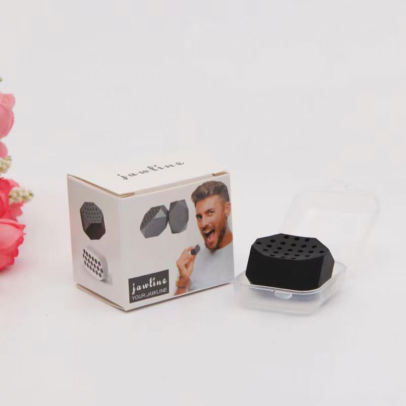 Sixth generation mandible trainer/silicone facial muscle chew device/face and neck mandible exerciser fitness ball