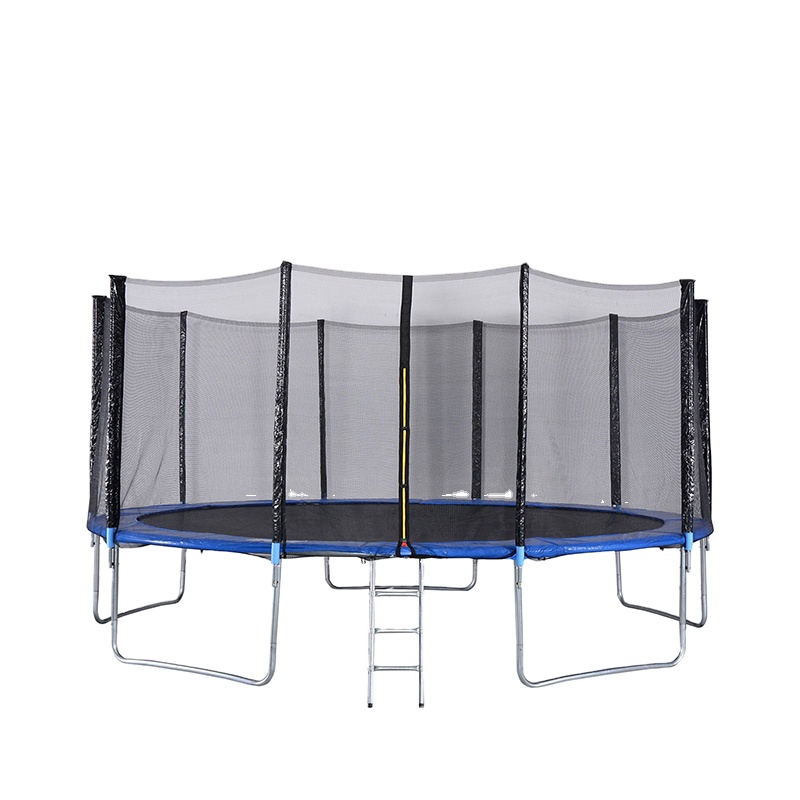 Professional Fitness Rebound Round Outdoor 12 Ft trampoline With Protective Net