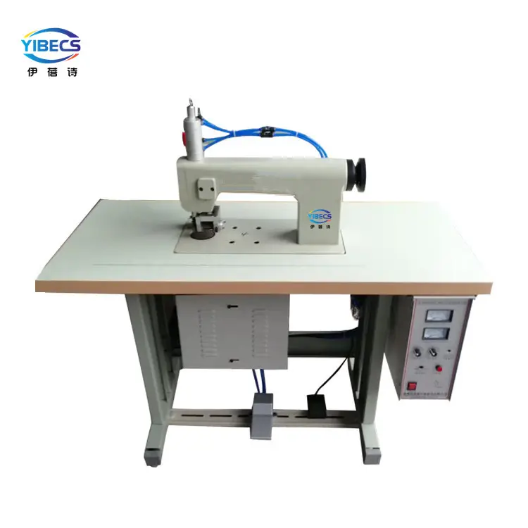 Protection Suit Lace Sew Machine Non Woven Table Cloth roller ultrasonic sewing lace machine