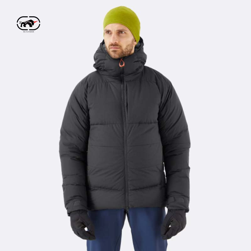 Customized High Quality Outdoor Puffy Men's Down Jacket Windproof Men's Down Jacket